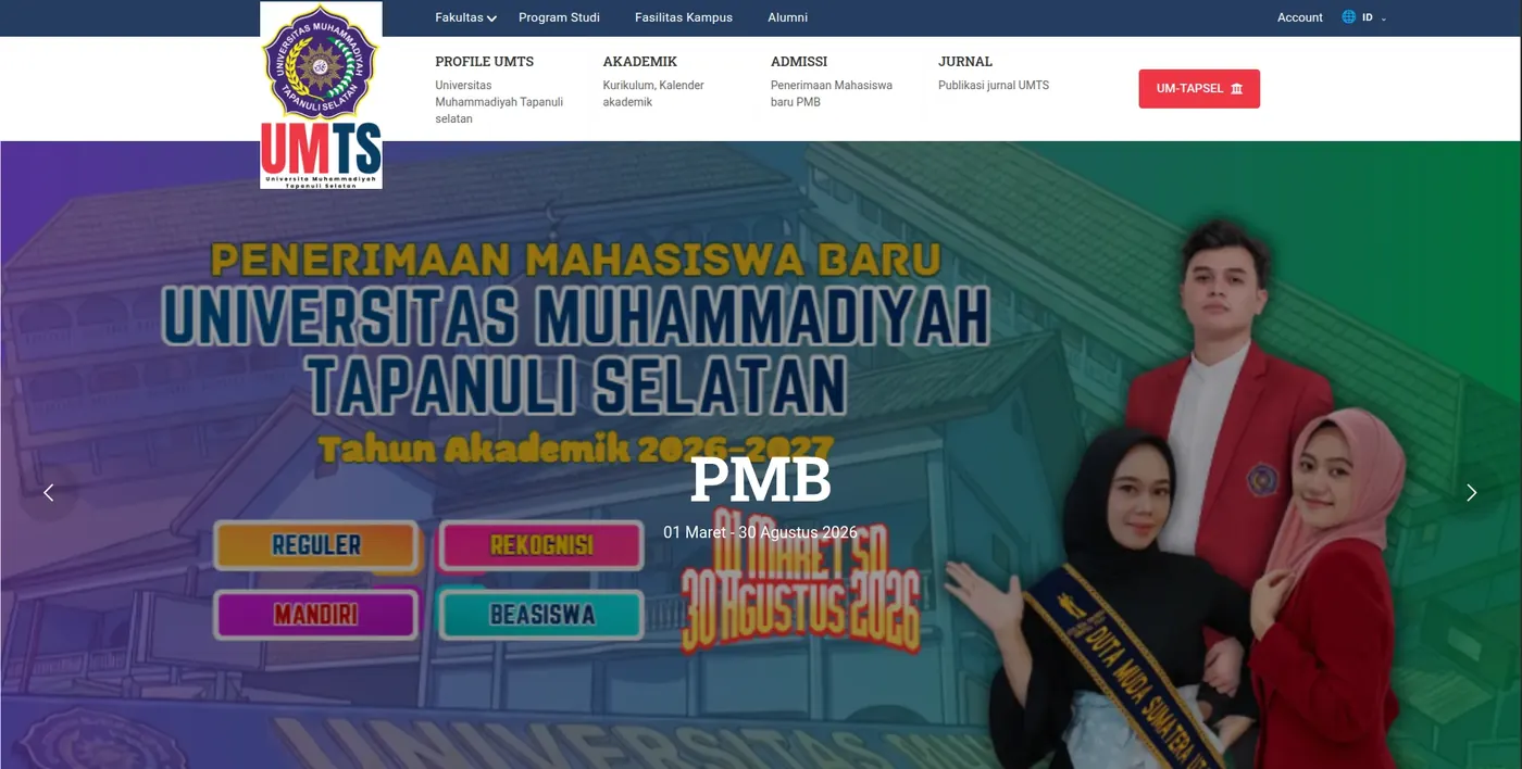 Web Profil Kampus UMTS